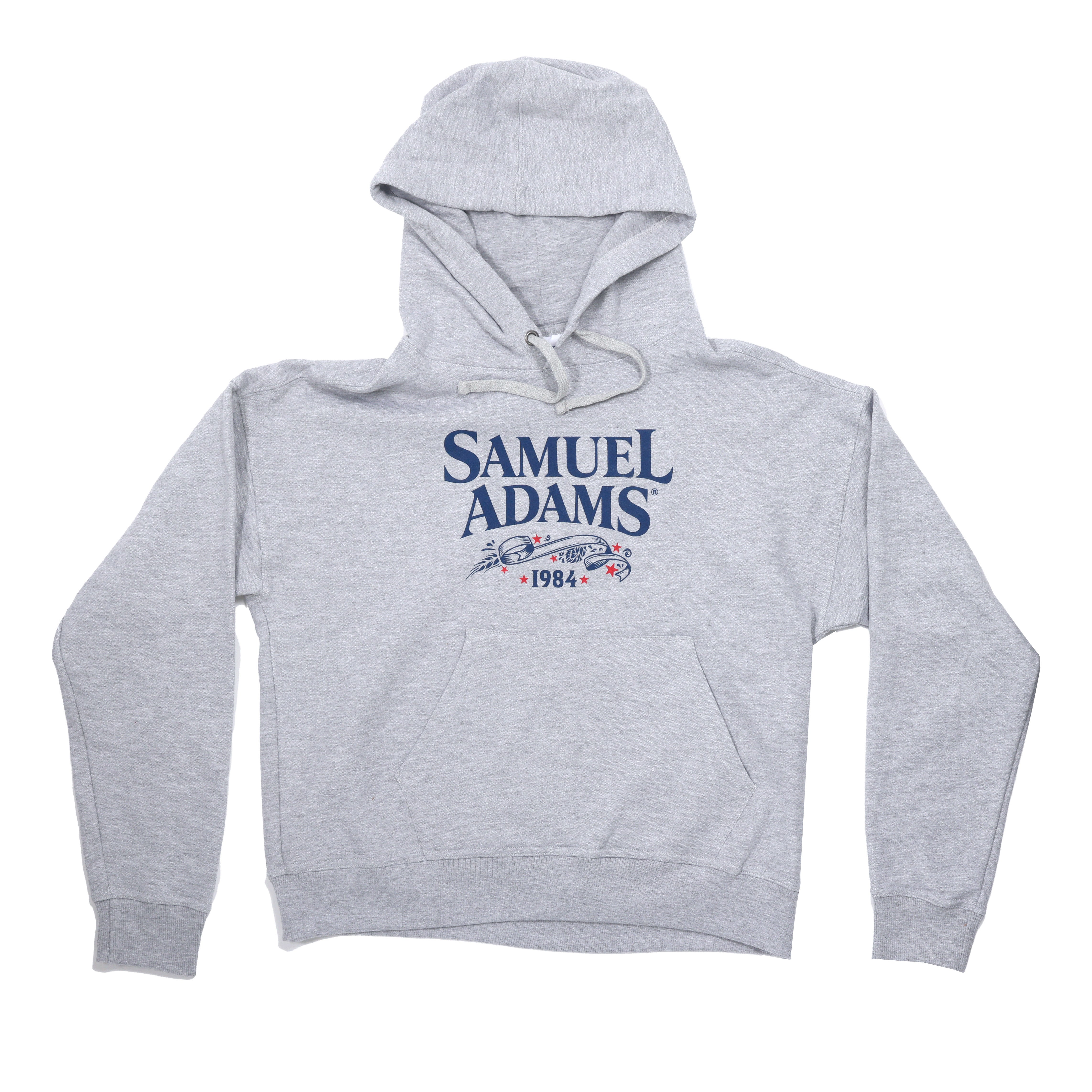 W Grey CHAMPION 1984 Hoodie | Samuel Adams
