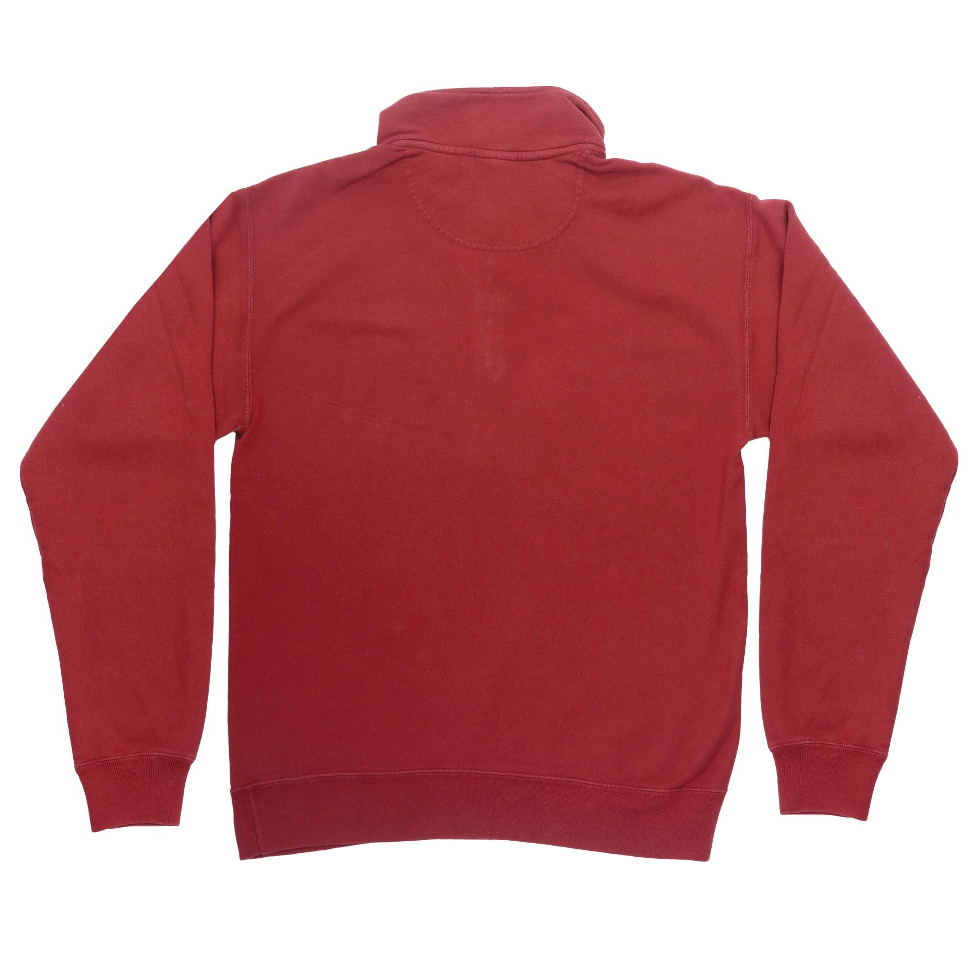 Dark Red Quarter Zip Pullover Samuel Adams